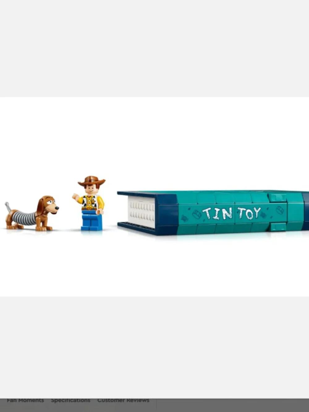 Sealed Lego Disney Pixar Toy Story Slinky Dog Bookends Set 43301